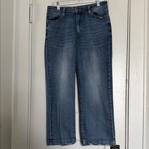 Judy Blue Mid-Wash Ankle Jeans With Stretch